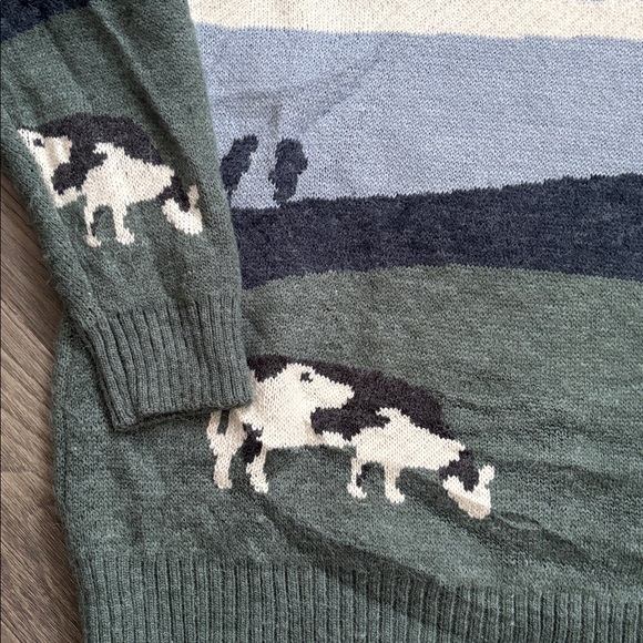 Adam Freak | High Street Fashion Cow Pasture Knit Sweater Size Large - Picture 3 of 9